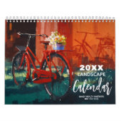 Landschaftsgemälde MITTLERE Größe Kalender (Titelbild)