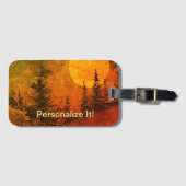 Landschaftsgepäck Gepäckanhänger (Vorderseite (Horizontal))