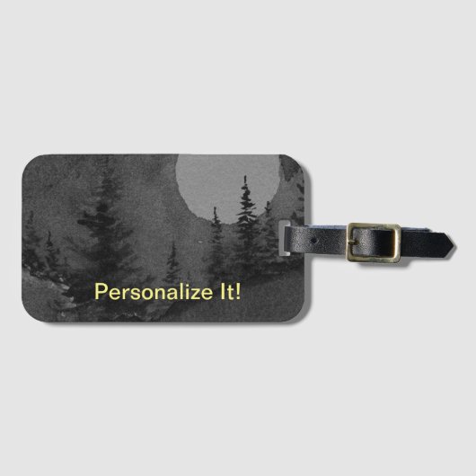 Landschaftsgepäck Gepäckanhänger (Vorderseite (Horizontal))