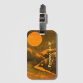 Landschaftsgepäck Gepäckanhänger (Vorderseite Vertikal)