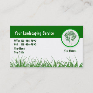 Landschaftsgeschäft Cards_5 Visitenkarte