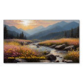 Landschaftsgeschichte Magnetische Visitenkarte (Vorderseite)