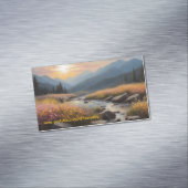 Landschaftsgeschichte Magnetische Visitenkarte (Beispiel)