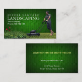 Landschaftsgestalter-Gärtner Visitenkarte (Vorne/Hinten)