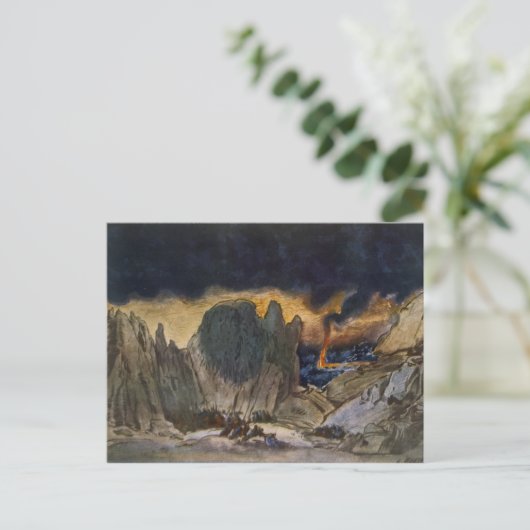 Landschaftsgestaltung aus Phedre, 1917 (Farblitho) Postkarte (Stehend Vorderseite)