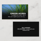 Landschaftsgestaltung der Visitenkarte (Vorne/Hinten)