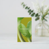 Landschaftsgestaltung der Visitenkarte (Stehend Vorderseite)