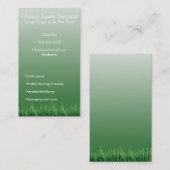 Landschaftsgestaltung der Visitenkarte (Vorne/Hinten)