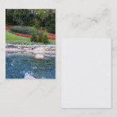 Landschaftsgestaltung der Visitenkarte (Vorne/Hinten)