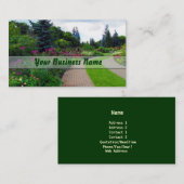 Landschaftsgestaltung der Visitenkarte (Vorne/Hinten)