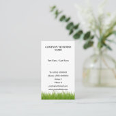 Landschaftsgestaltung der Visitenkarte (Stehend Vorderseite)