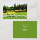 Landschaftsgestaltung der Visitenkarte (Vorne/Hinten)