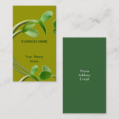 Landschaftsgestaltung der Visitenkarte (Vorne/Hinten)