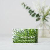 Landschaftsgestaltung der Visitenkarte (Stehend Vorderseite)