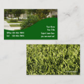 Landschaftsgestaltung der Visitenkarten Visitenkarte (Vorne/Hinten)