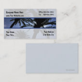 Landschaftsgestaltung der Visitenkarten Visitenkarte (Vorne/Hinten)