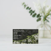 Landschaftsgestaltung der Visitenkarten Visitenkarte (Stehend Vorderseite)