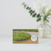 Landschaftsgestaltung der Visitenkarten Visitenkarte (Stehend Vorderseite)