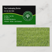 Landschaftsgestaltung der Visitenkarten Visitenkarte (Vorne/Hinten)