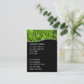 Landschaftsgestaltung der Visitenkarten Visitenkarte (Stehend Vorderseite)
