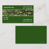 Landschaftsgestaltung der Visitenkarten Visitenkarte (Vorne/Hinten)