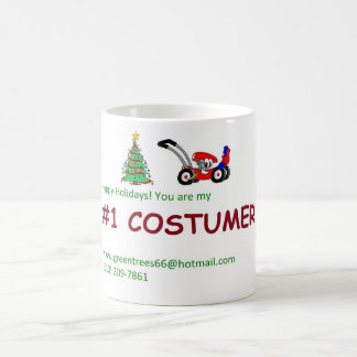 Landschaftsgestaltung des Geschenks Kaffeetasse
