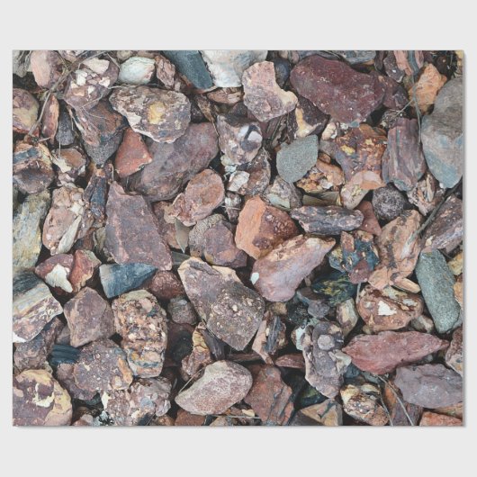 Landschaftsgestaltung des Lava-Felsen-Schutts und Geschenkpapier (Flach)