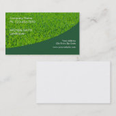 Landschaftsgestaltung des Rasen-Sorgfalt-Gärtners Visitenkarte (Vorne/Hinten)