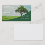 Landschaftsgestaltung des Rasen-Sorgfalt-Gärtners Visitenkarte (Vorne/Hinten)