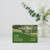 Landschaftsgestaltung des Thema-modernen Entwurfs Visitenkarte (Stehend Vorderseite)