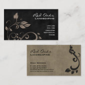 Landschaftsgestaltung des visitenkarte (Vorne/Hinten)