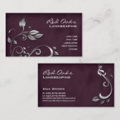 Landschaftsgestaltung des visitenkarte (Vorne/Hinten)