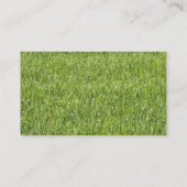 Landschaftsgestaltung und Rasen-Service Visitenkarte (Rückseite)