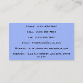 Landschaftsgestaltung Visitenkarte (Rückseite)