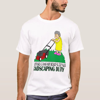 Landschaftsgestaltung von Aufgabe T-Shirt