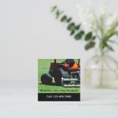 Landschaftsgestaltungs-und Eigentums-Management Quadratische Visitenkarte (Stehend Vorderseite)