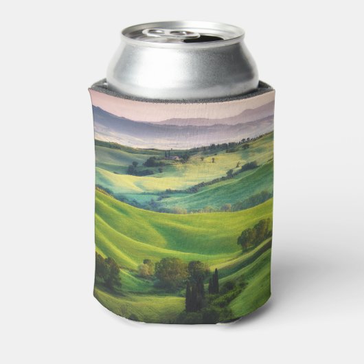 Landschaftsgrün: Hell gestrichene Ruhe Dosenkühler (Kanne Rückseite)