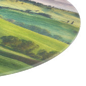 Landschaftsgrün: Hell gestrichene Ruhe Schneidebrett (Ecke)