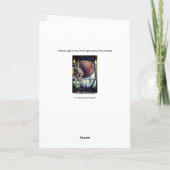 Landschaftshafen Leuchtturm Nord Queensferry Karte (Rückseite)