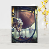 Landschaftshafen Leuchtturm Nord Queensferry Karte (Gelbe Blume)