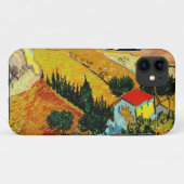 Landschaftshaus und Plowman Vincent Van Gogh Case-Mate iPhone Hülle (Rückseite (Horizontal))