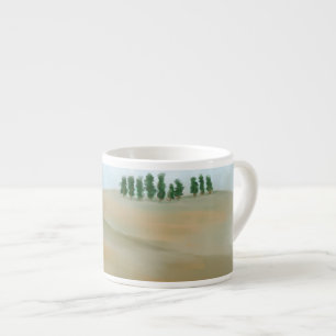 Landschaftshügel Espressotasse
