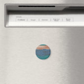 Landschaftshügel: nahtloses Muster. Magnet (In Situ (Geschirrspüler))