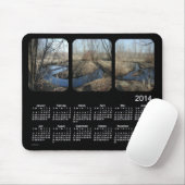 Landschaftskalender des Schwarz-2014 Mousepad (Mit Mouse)
