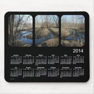 Landschaftskalender des Schwarz-2014 Mousepad