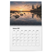 Landschaftskalender kalender (Feb 2027)