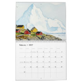 Landschaftskalender Kalender (Feb 2027)