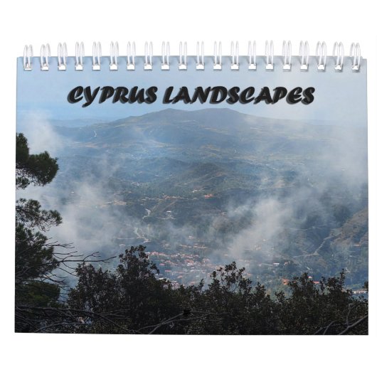 Landschaftskalender Zyperns Kalender (Rückseite)