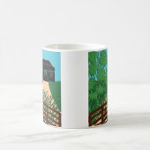 Landschaftskern Grüne Landschaft Landschaftsbild Kaffeetasse (Mittel)