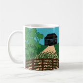 Landschaftskern Grüne Landschaft Landschaftsbild Kaffeetasse (Links)